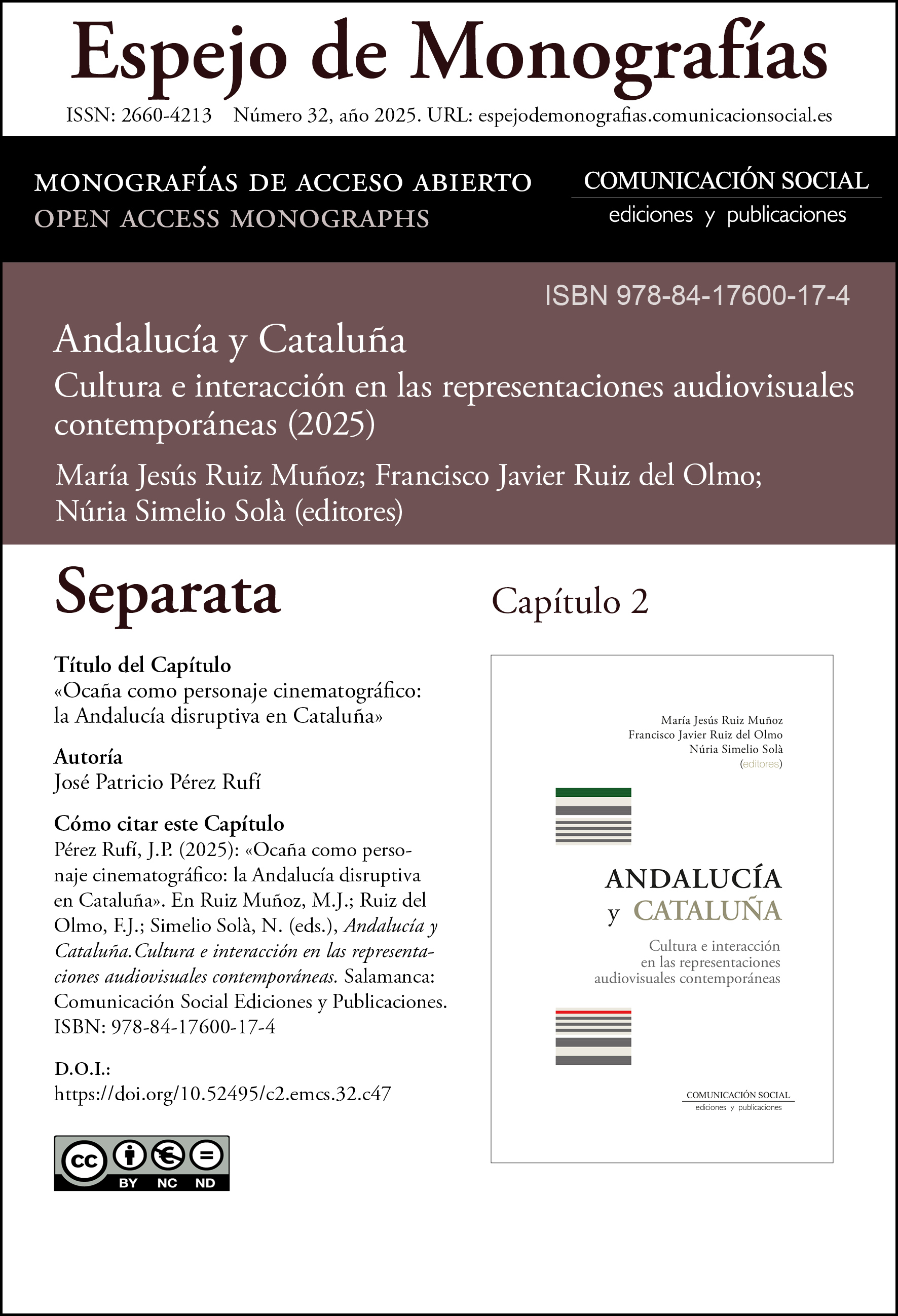 Separata correspondiente al capitulo 2