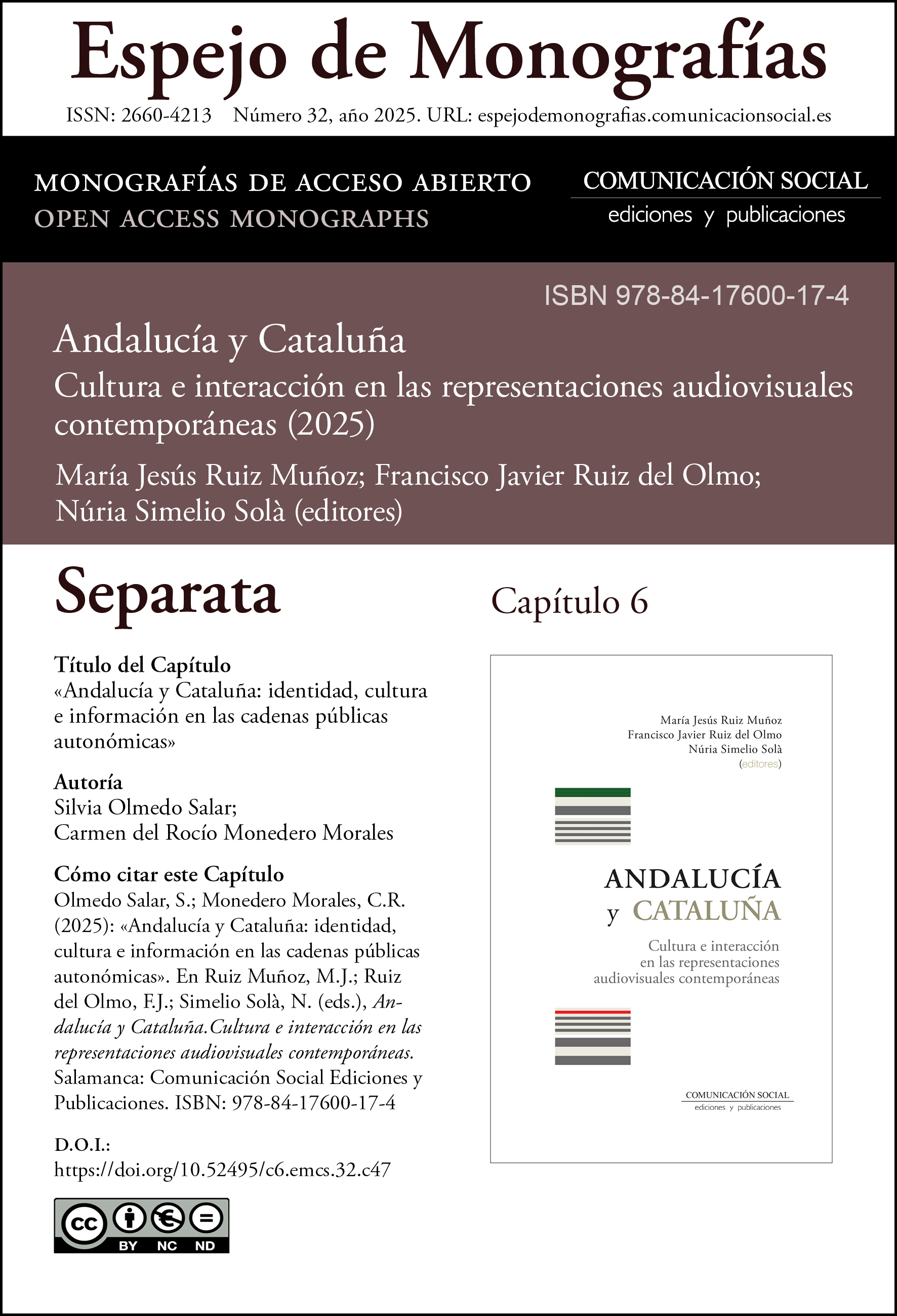 Separata correspondiente al capitulo 6