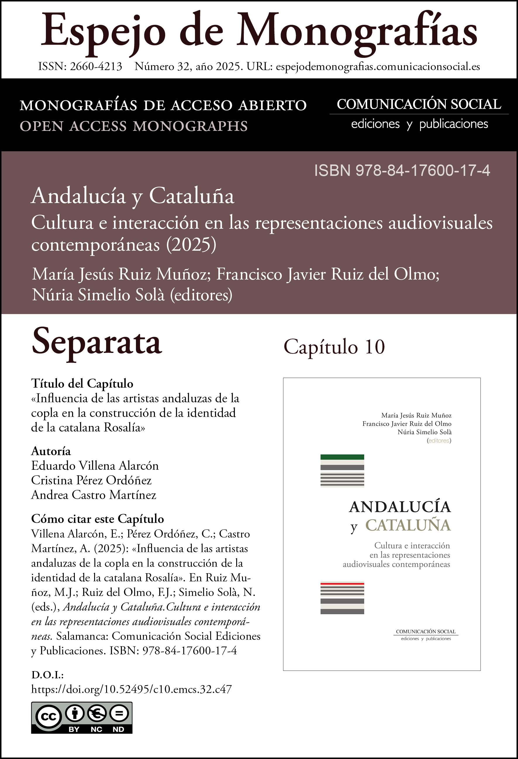 Separata correspondiente al capitulo 10