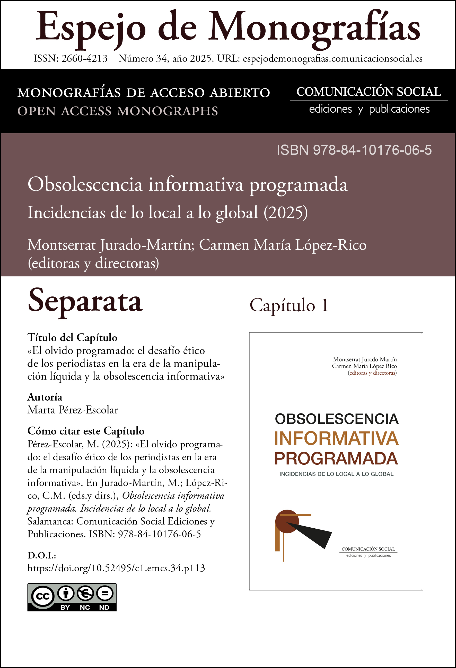 Separata correspondiente al capitulo 1