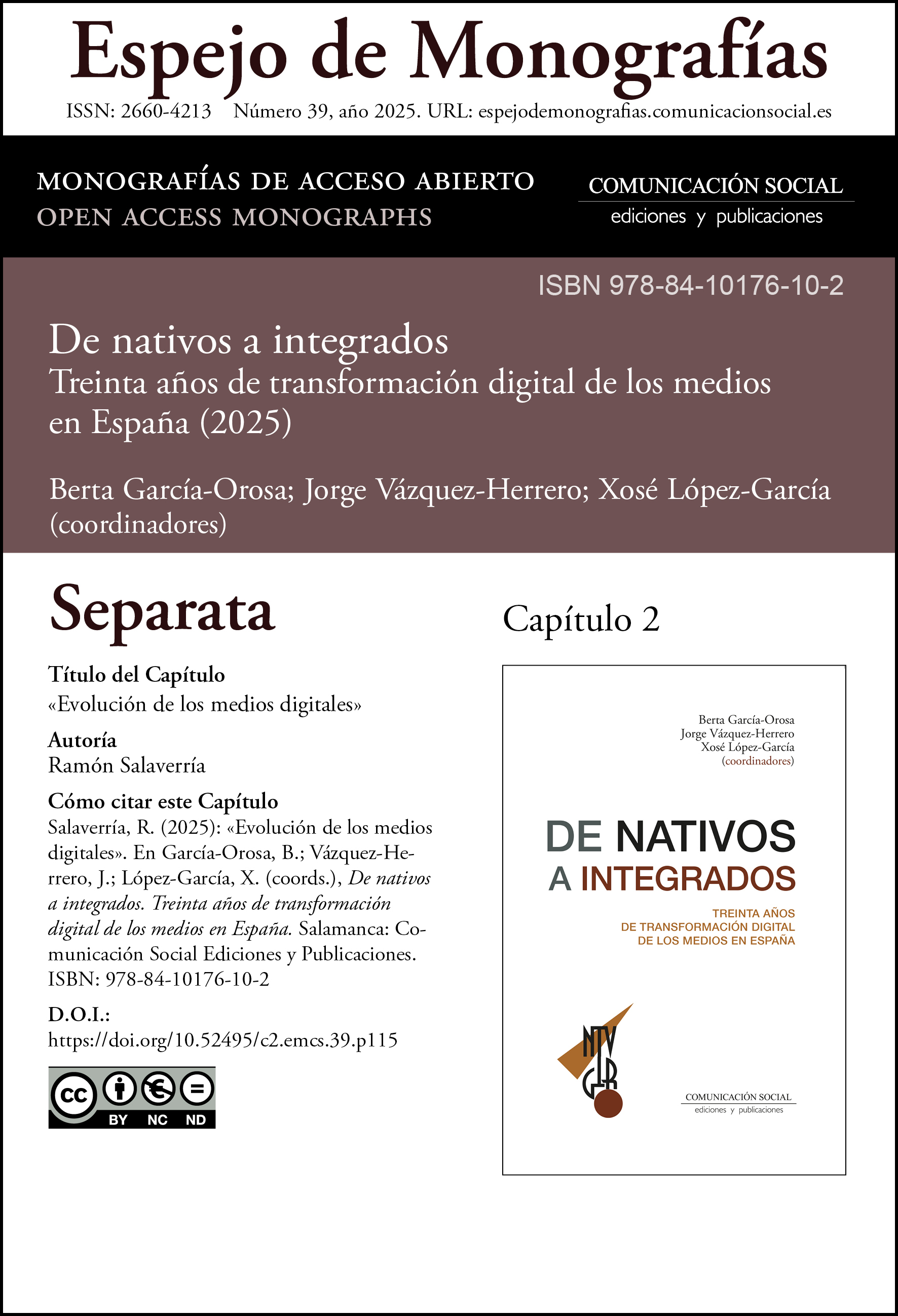 Separata correspondiente al capítulo 2