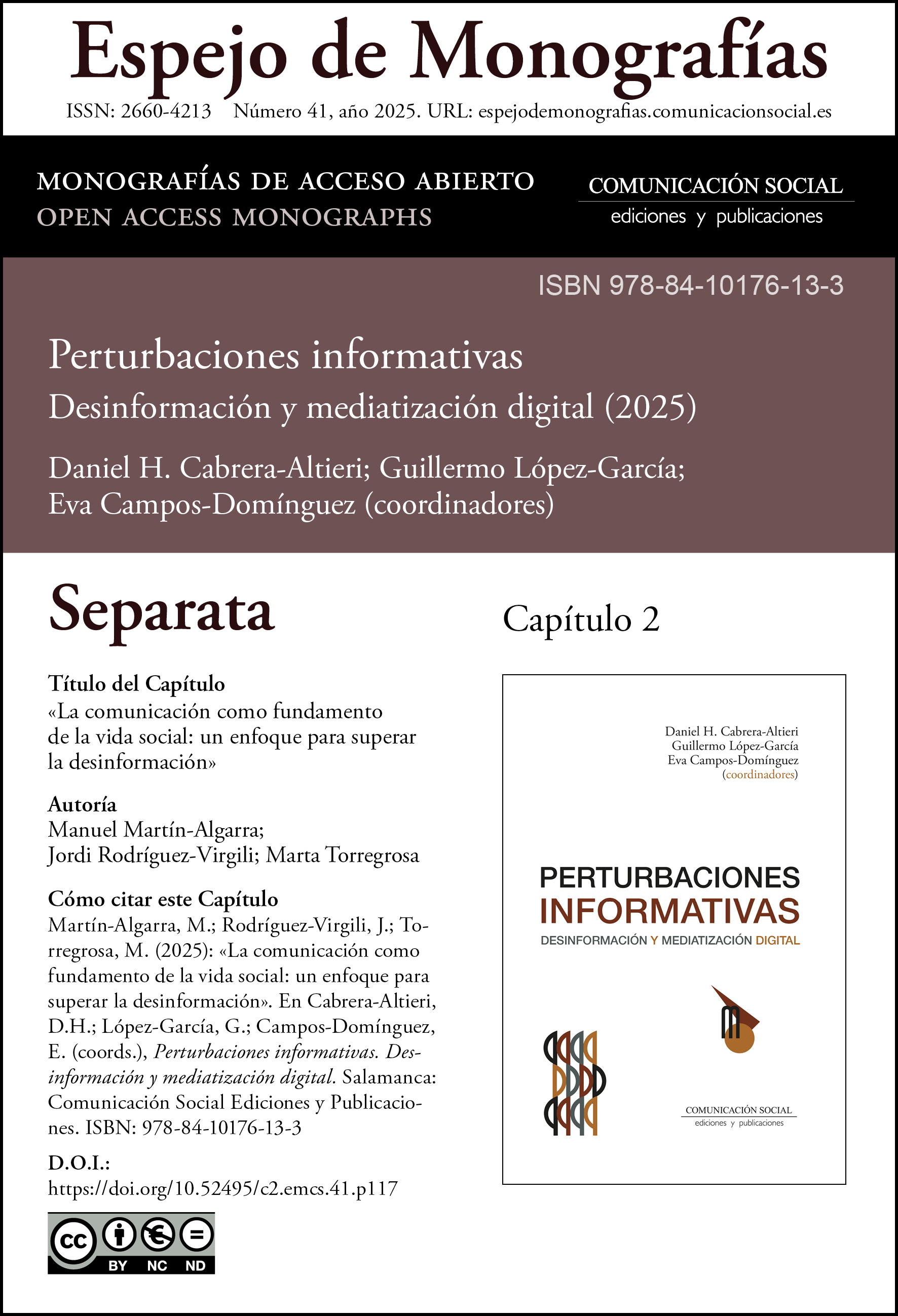 Separata correspondiente al capítulo 2