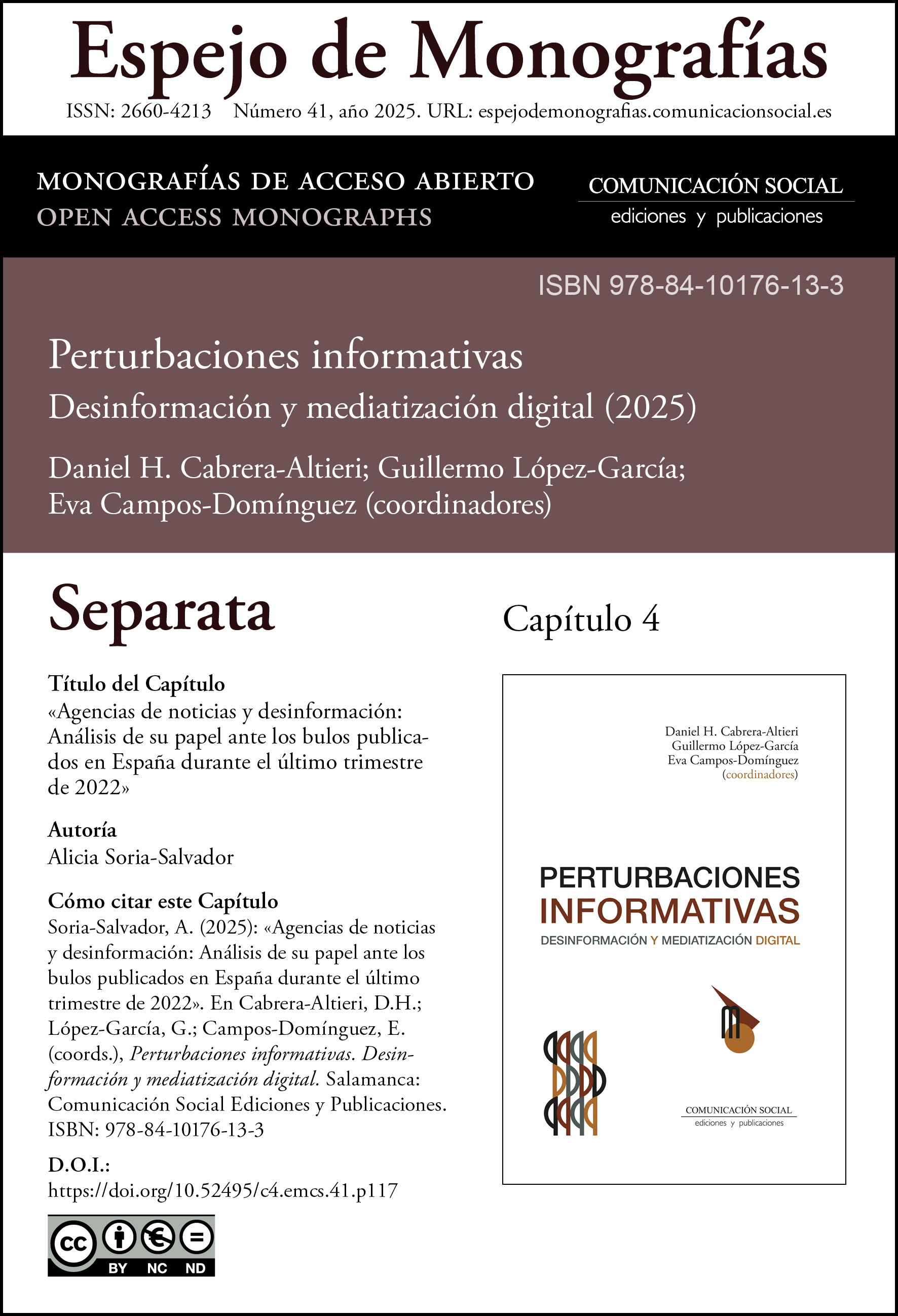 Separata correspondiente al capítulo 4