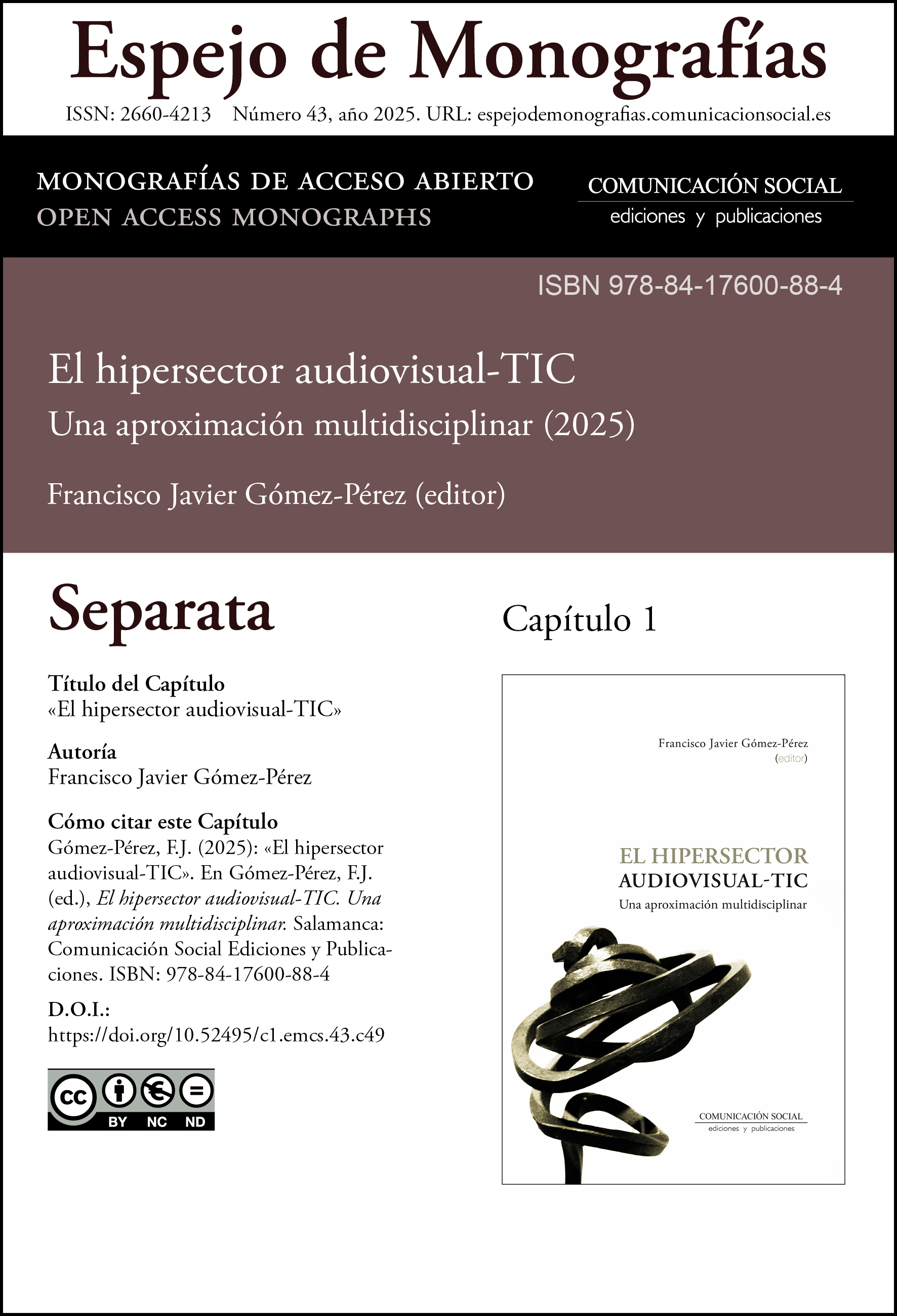 Separata correspondiente al capítulo 1