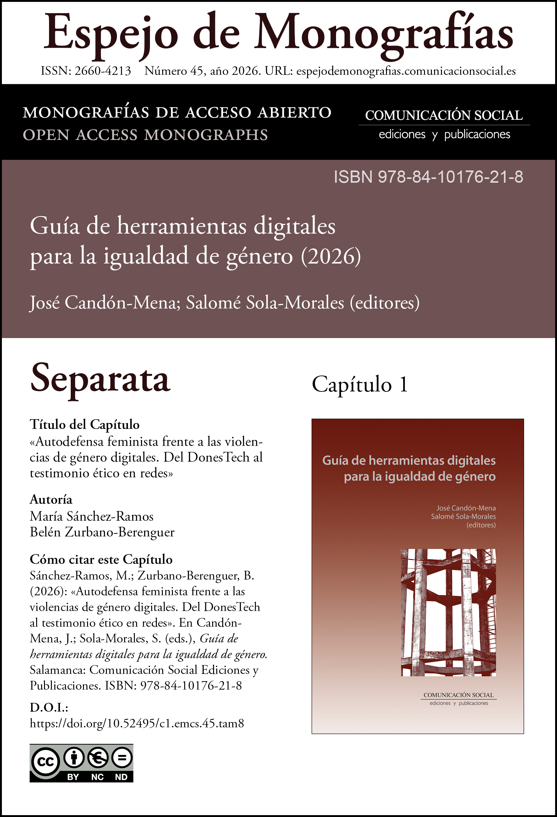 Separata correspondiente al capítulo 1