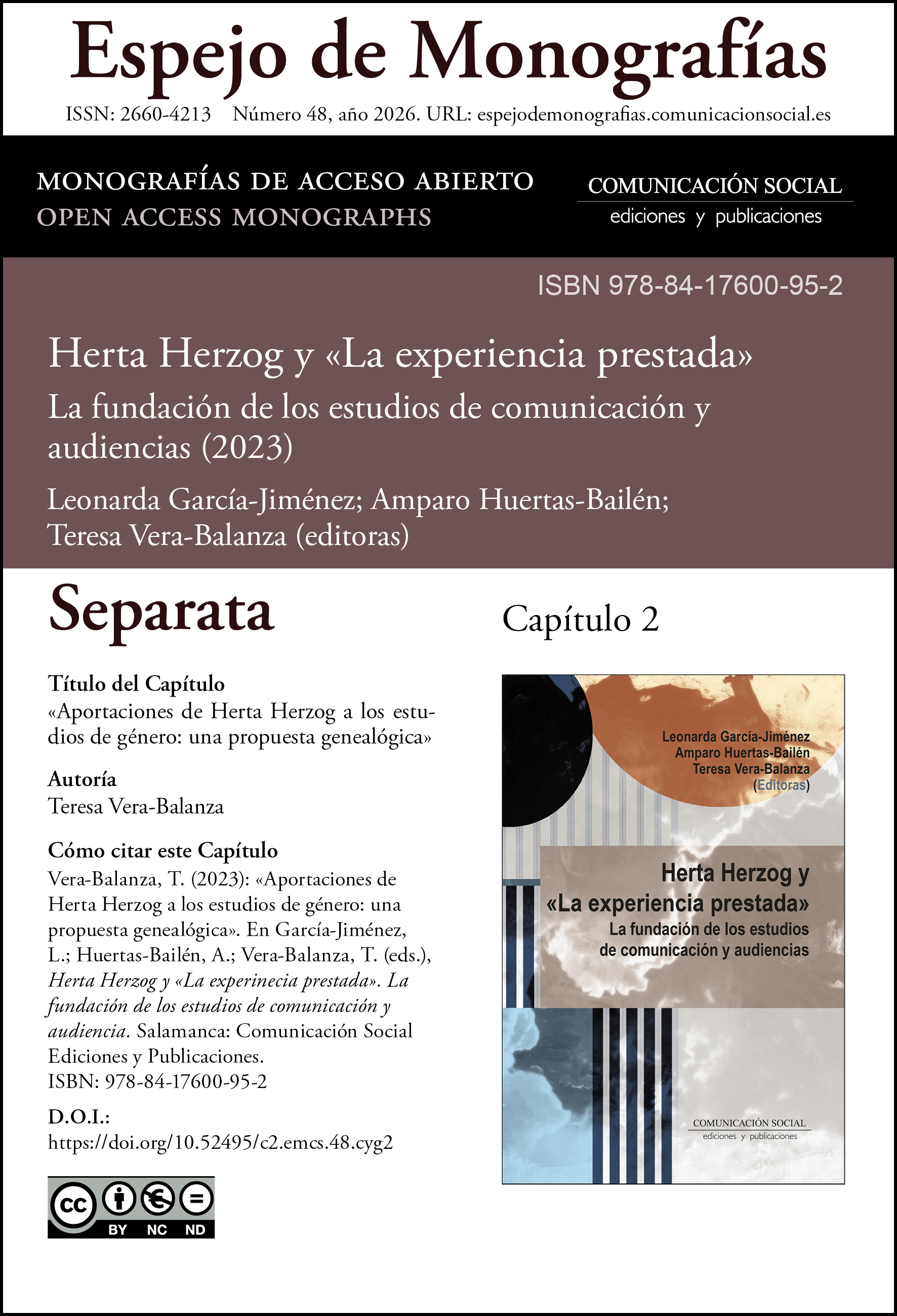 Separata correspondiente al capítulo 2