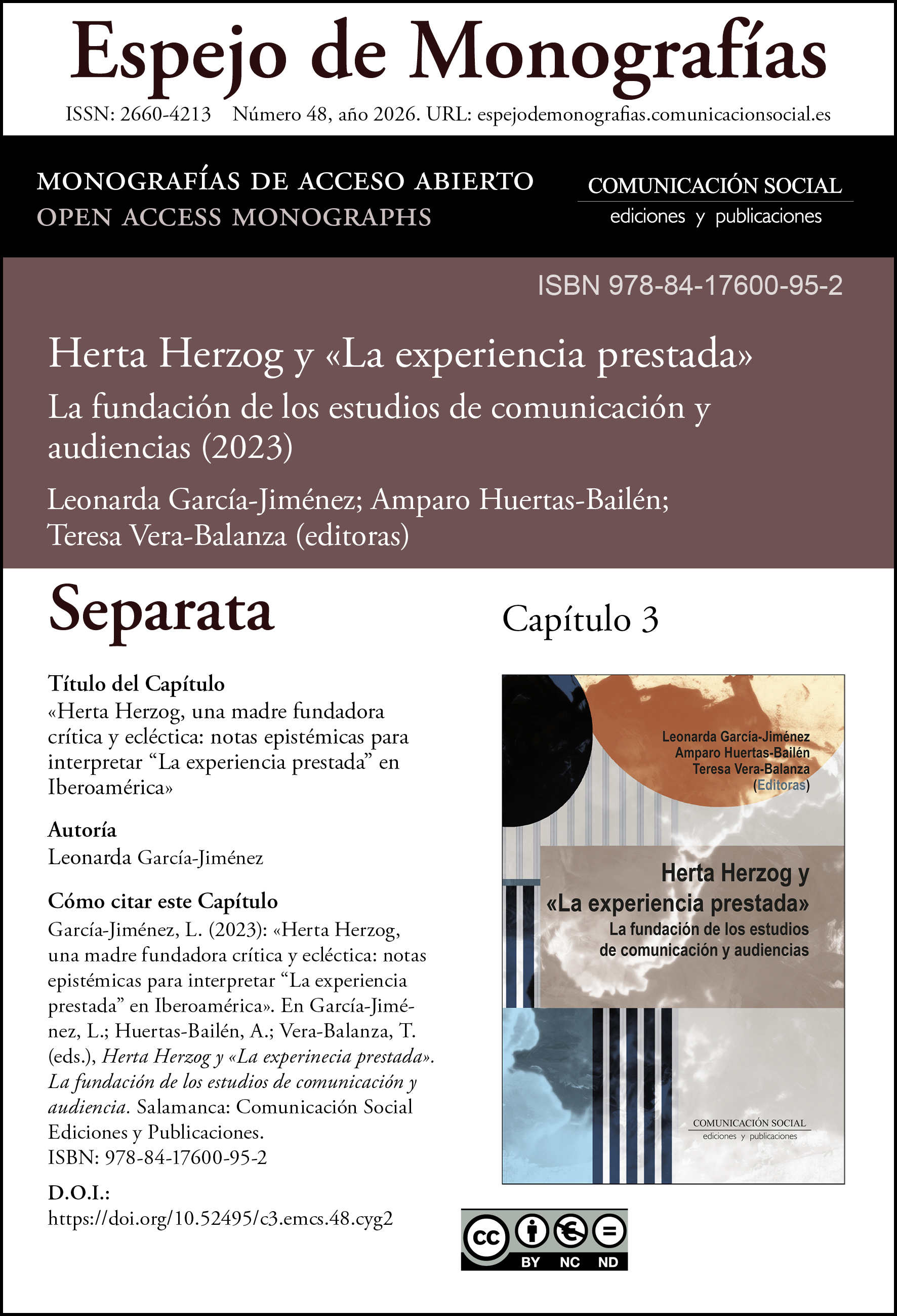 Separata correspondiente al capítulo 3