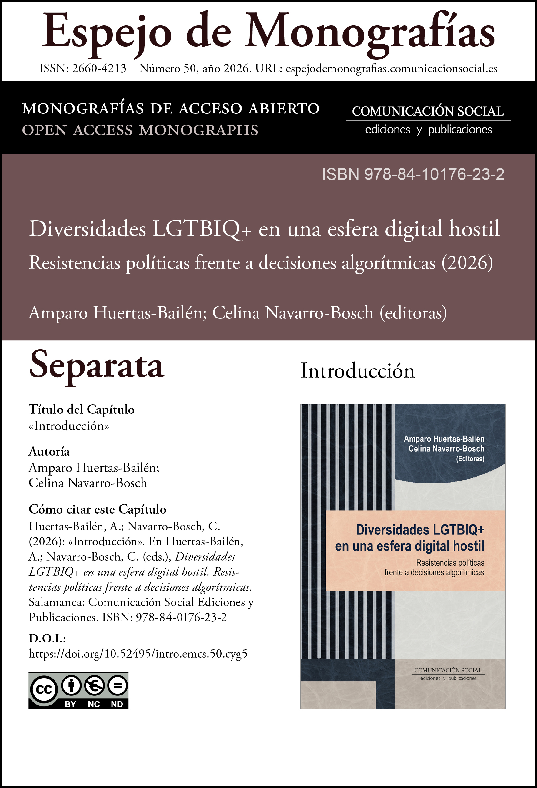Separata correspondiente a la Introducción